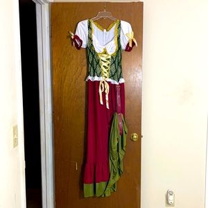 Saloon costume dress